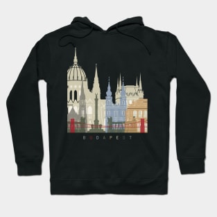 Budapest skyline poster Hoodie